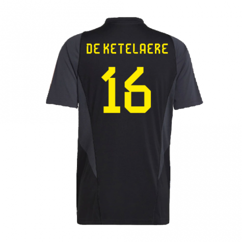 2022-2023 Belgium CO Tee (Black) (DE KETELAERE 16)