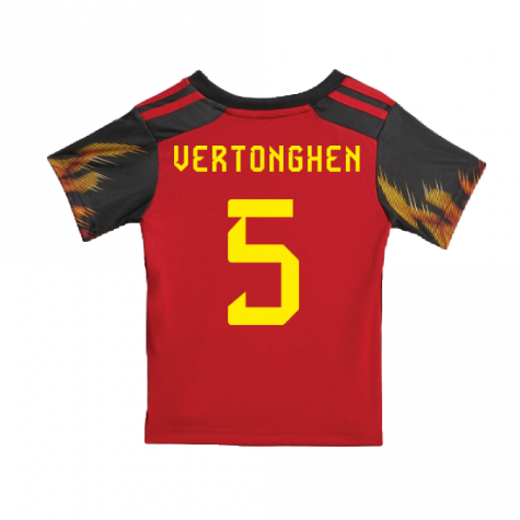 2022-2023 Belgium Home Baby Kit (VERTONGHEN 5)