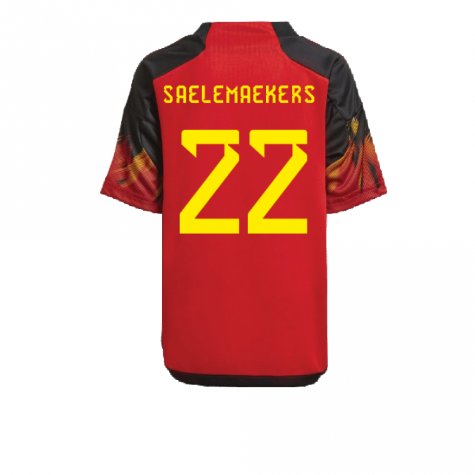 2022-2023 Belgium Home Mini Kit (SAELEMAEKERS 22)