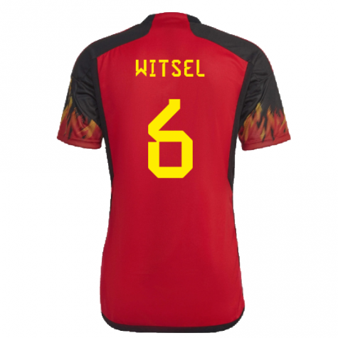 2022-2023 Belgium Home Shirt (Witsel 6)