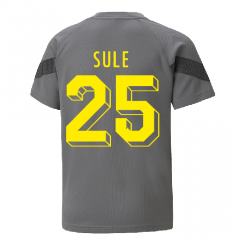 2022-2023 Borussia Dortmund Training Jersey (Smoked Pearl) - Kids (SULE 25)