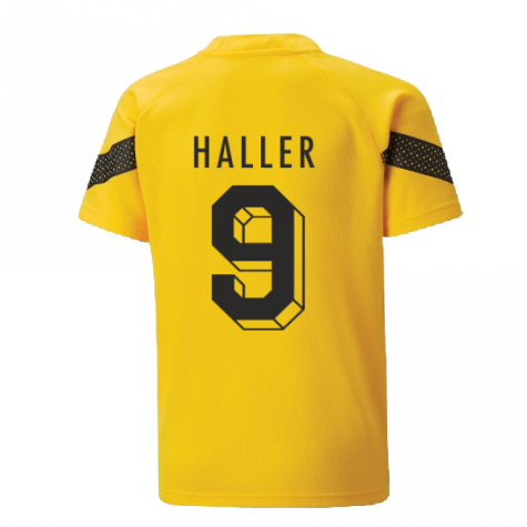 2022-2023 Borussia Dortmund Training Jersey (Yellow) - Kids (HALLER 9)