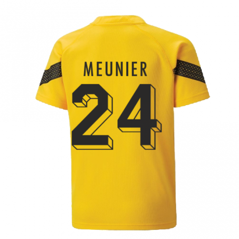 2022-2023 Borussia Dortmund Training Jersey (Yellow) - Kids (MEUNIER 24)