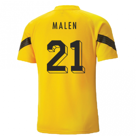 2022-2023 Borussia Dortmund Training Jersey (Yellow) (MALEN 21)