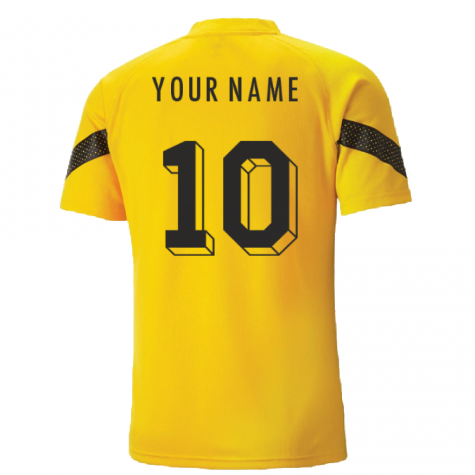 2022-2023 Borussia Dortmund Training Jersey (Yellow) (Your Name)