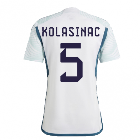 2022-2023 Bosnia Herzegovina Away Shirt (KOLASINAC 5)