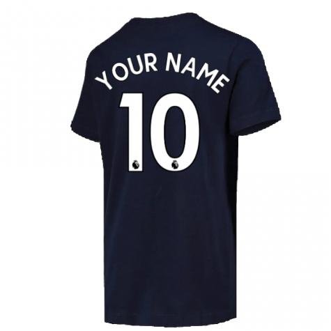 2022-2023 Chelsea Swoosh Tee (Navy) - Kids (Your Name)