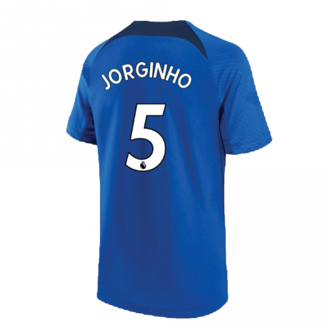 2022-2023 Chelsea Training Shirt (Blue) - Kids (JORGINHO 5)