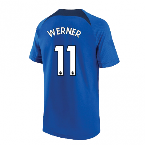 2022-2023 Chelsea Training Shirt (Blue) - Kids (WERNER 11)