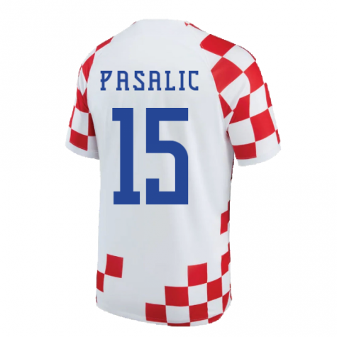 2022-2023 Croatia Home Shirt (PASALIC 15)