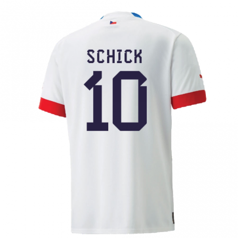 2022-2023 Czech Republic Away Shirt (SCHICK 10)