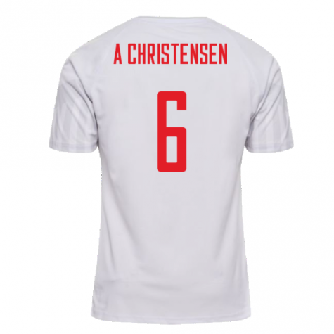 2022-2023 Denmark Away Shirt (A Christensen 6)