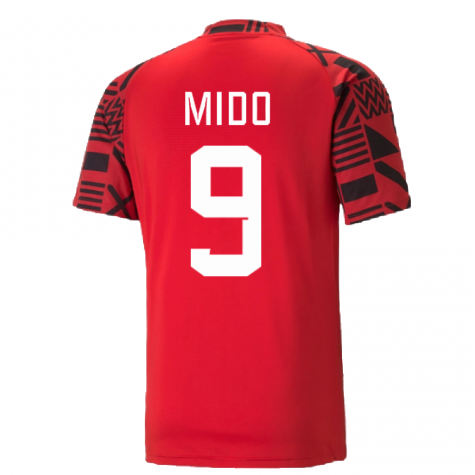 2022-2023 Egypt Pre-Match Jersey (Red) (MIDO 9)