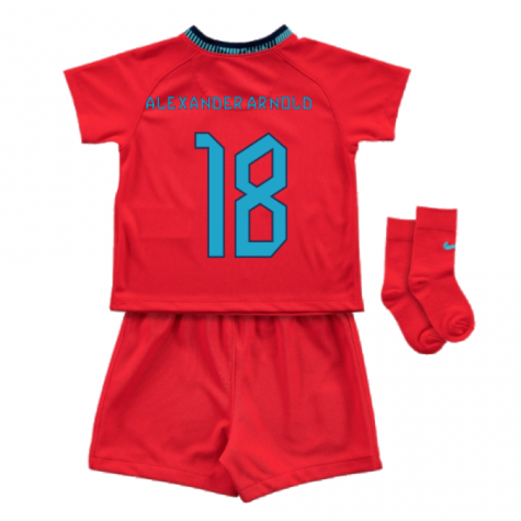 2022-2023 England Away Baby Kit (Infants) (Alexander-Arnold 18)