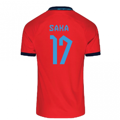 2022-2023 England Away Shirt (Kids) (Saka 17)