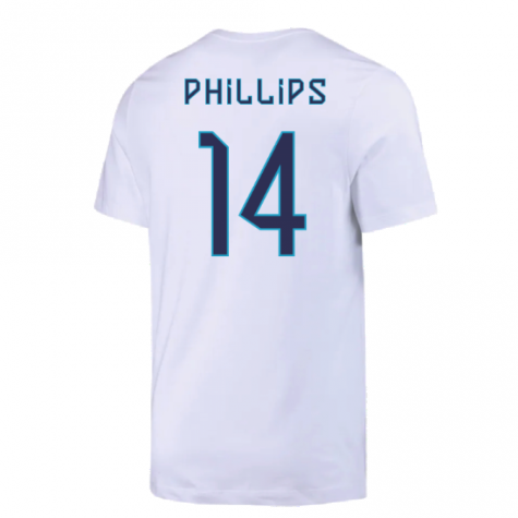 2022-2023 England Crest Tee (White) (Phillips 14)