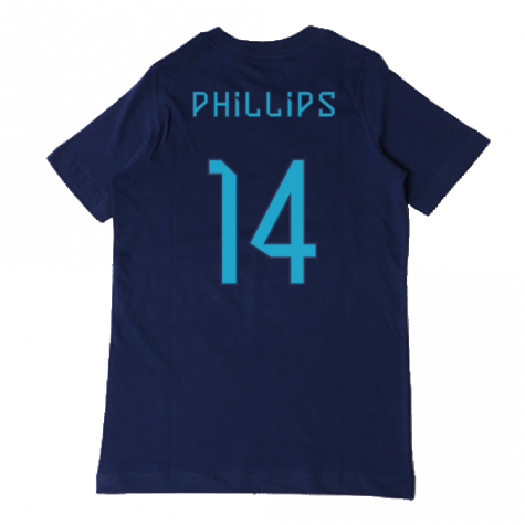 2022-2023 England Three Lions Tee (Navy) - Kids (Phillips 14)