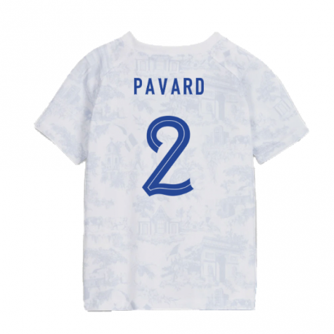 2022-2023 France Away Little Boys Mini Kit (Pavard 2)
