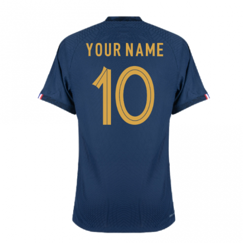 2022-2023 France Match Home Player Issue Shirt (Your Name)