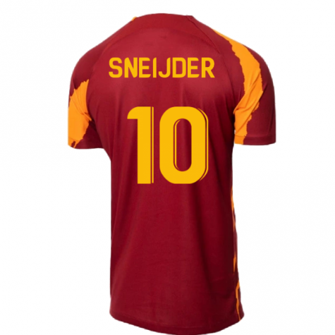 2022-2023 Galatasaray Pre-Match Training Shirt (Pepper Red) (Sneijder 10)