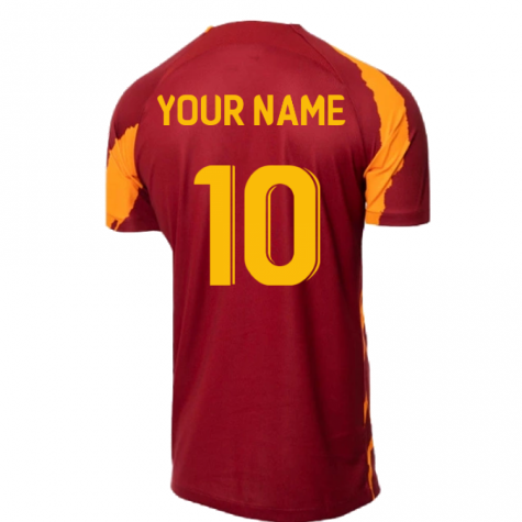 2022-2023 Galatasaray Pre-Match Training Shirt (Pepper Red) (Your Name)