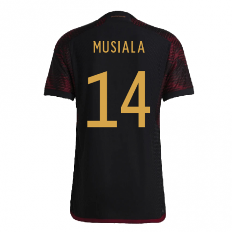 2022-2023 Germany Authentic Away Shirt (MUSIALA 14)