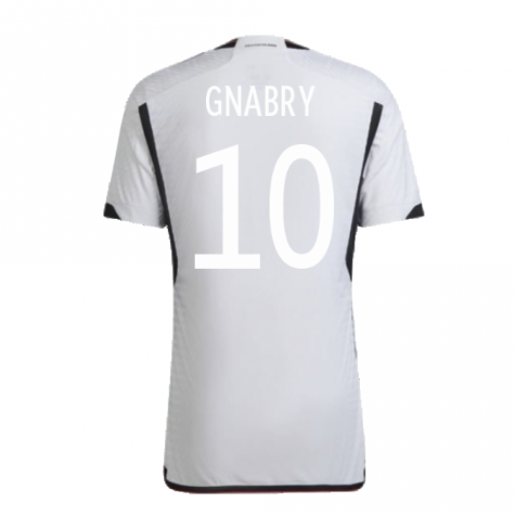 2022-2023 Germany Authentic Home Shirt (GNABRY 10)