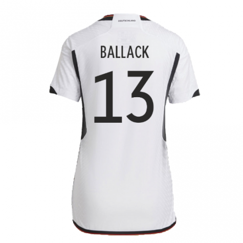 2022-2023 Germany Authentic Home Shirt (Ladies) (BALLACK 13)