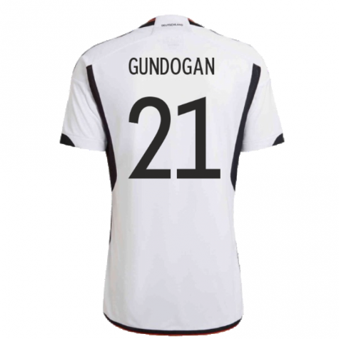 2022-2023 Germany Home Shirt (Kids) (GUNDOGAN 21)