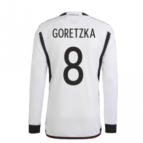 2022-2023 Germany Long Sleeve Home Shirt (GORETZKA 8)
