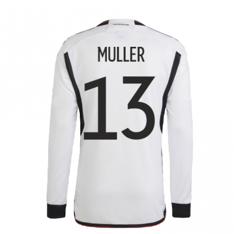 2022-2023 Germany Long Sleeve Home Shirt (MULLER 13)