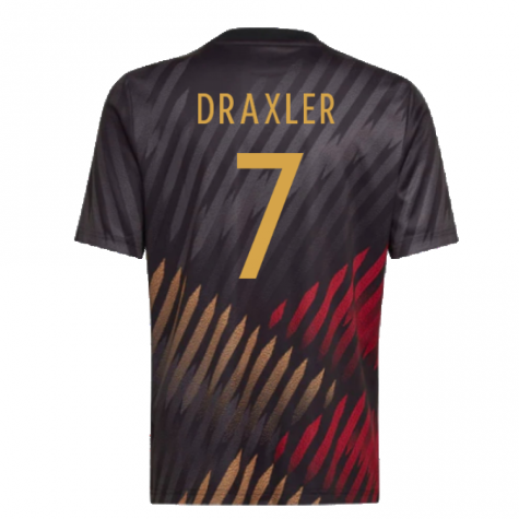 2022-2023 Germany Pre-Match Shirt (Black) - Kids (DRAXLER 7)