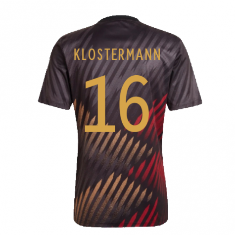 2022-2023 Germany Pre-Match Shirt (Black) (KLOSTERMANN 16)