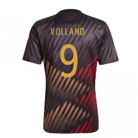 2022-2023 Germany Pre-Match Shirt (Black) (VOLLAND 9)