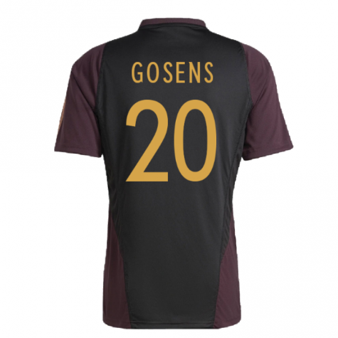 2022-2023 Germany Training Jersey (Shadow Maroon) (GOSENS 20)