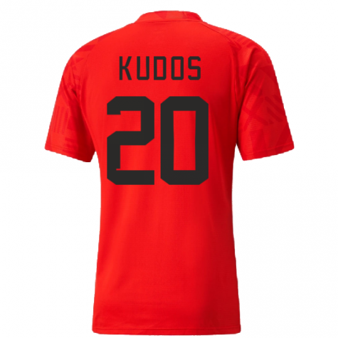 2022-2023 Ghana Pre Match Jersey (Red) (KUDOS 20)