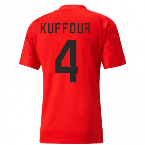 2022-2023 Ghana Pre Match Jersey (Red) (KUFFOUR 4)