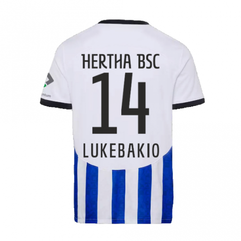 2022-2023 Hertha Berlin Home Shirt (Kids) (LUKEBAKIO 14)