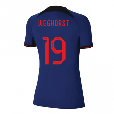 2022-2023 Holland Away Shirt (Ladies) (Weghorst 19)