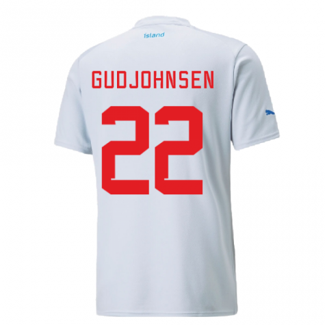 2022-2023 Iceland Away Shirt (GUDJOHNSEN 22)