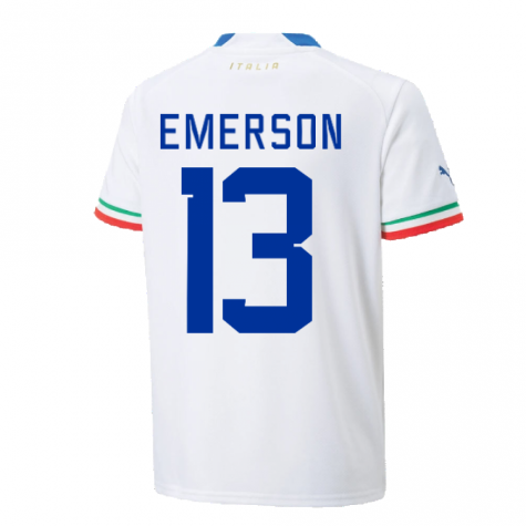 2022-2023 Italy Away Shirt (Kids) (EMERSON 13)