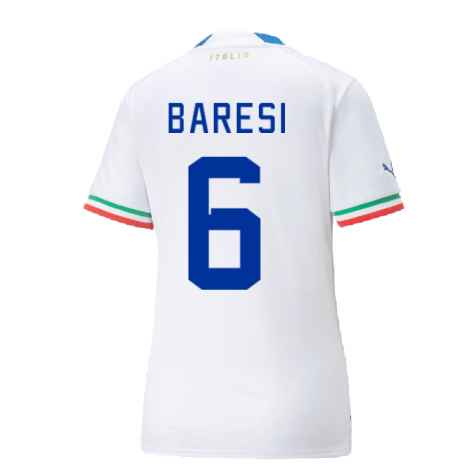 2022-2023 Italy Away Shirt (Ladies) (BARESI 6)