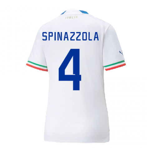 2022-2023 Italy Away Shirt (Ladies) (SPINAZZOLA 4)