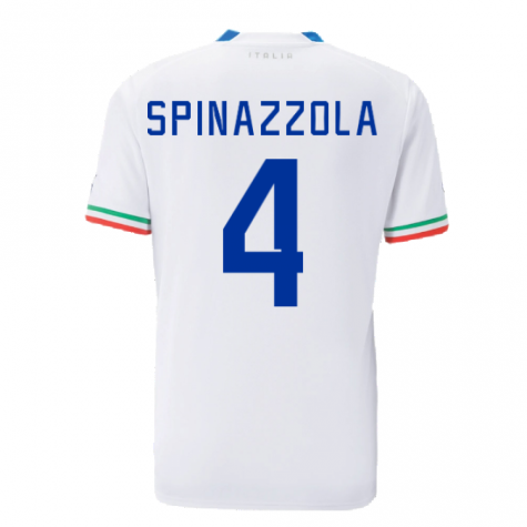 2022-2023 Italy Away Shirt (SPINAZZOLA 4)