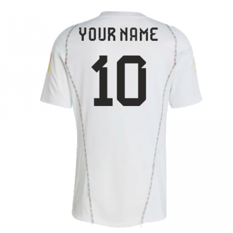 2022-2023 Japan Pre-Match Shirt (White) (Your Name)