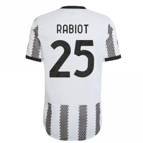 2022-2023 Juventus Authentic Home Shirt (RABIOT 25)