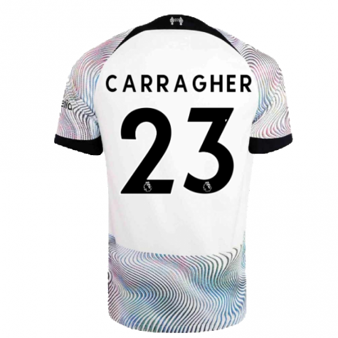 2022-2023 Liverpool Away Shirt (Kids) (CARRAGHER 23)