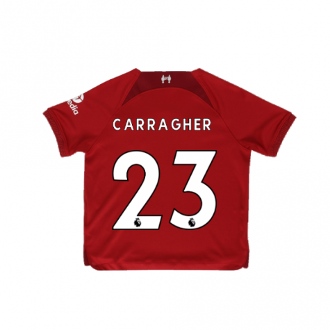 2022-2023 Liverpool Home Little Boys Mini Kit (CARRAGHER 23)