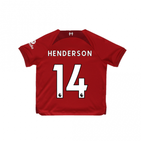 2022-2023 Liverpool Home Little Boys Mini Kit (HENDERSON 14)