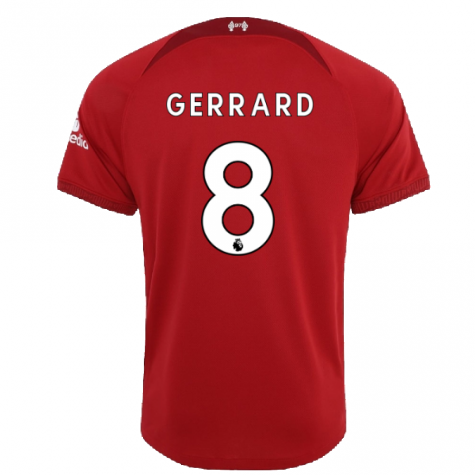 2022-2023 Liverpool Home Shirt (GERRARD 8)